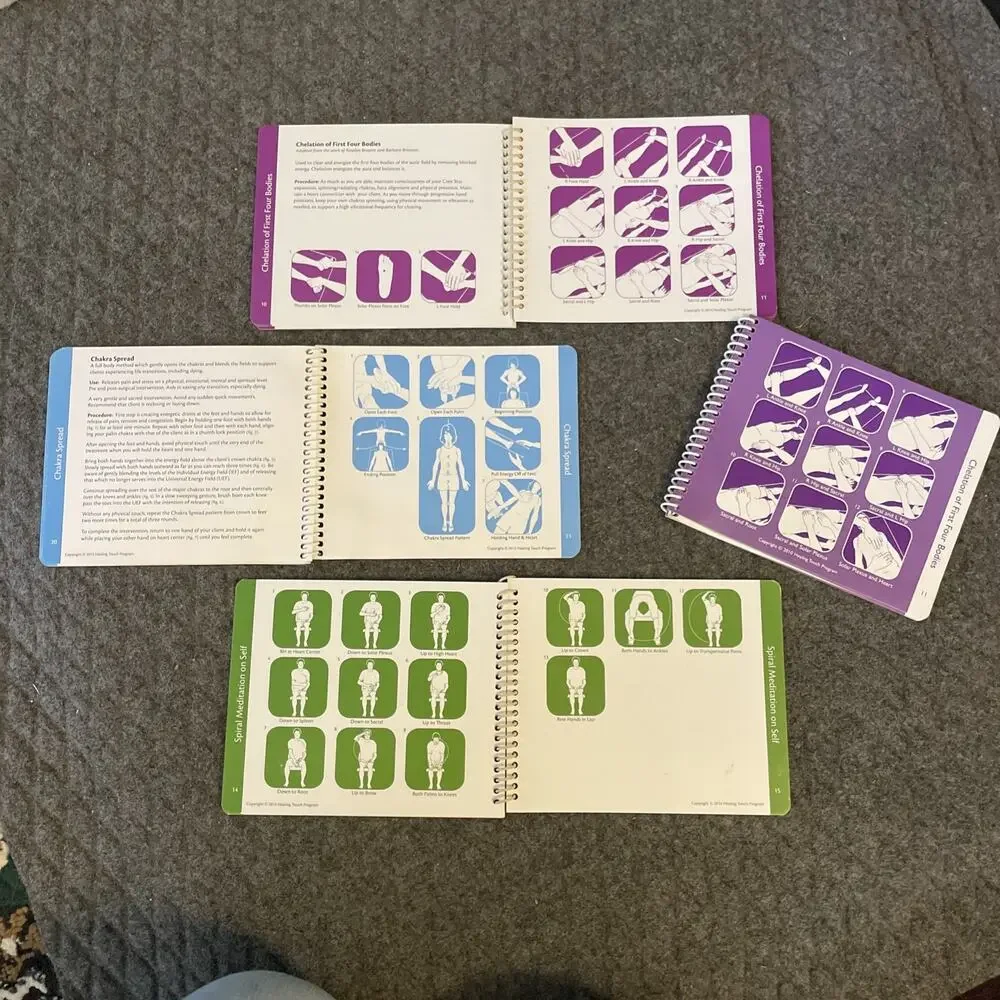 Healing Touch Program Technique Review Cards Level 1 - 3 Spiral bound